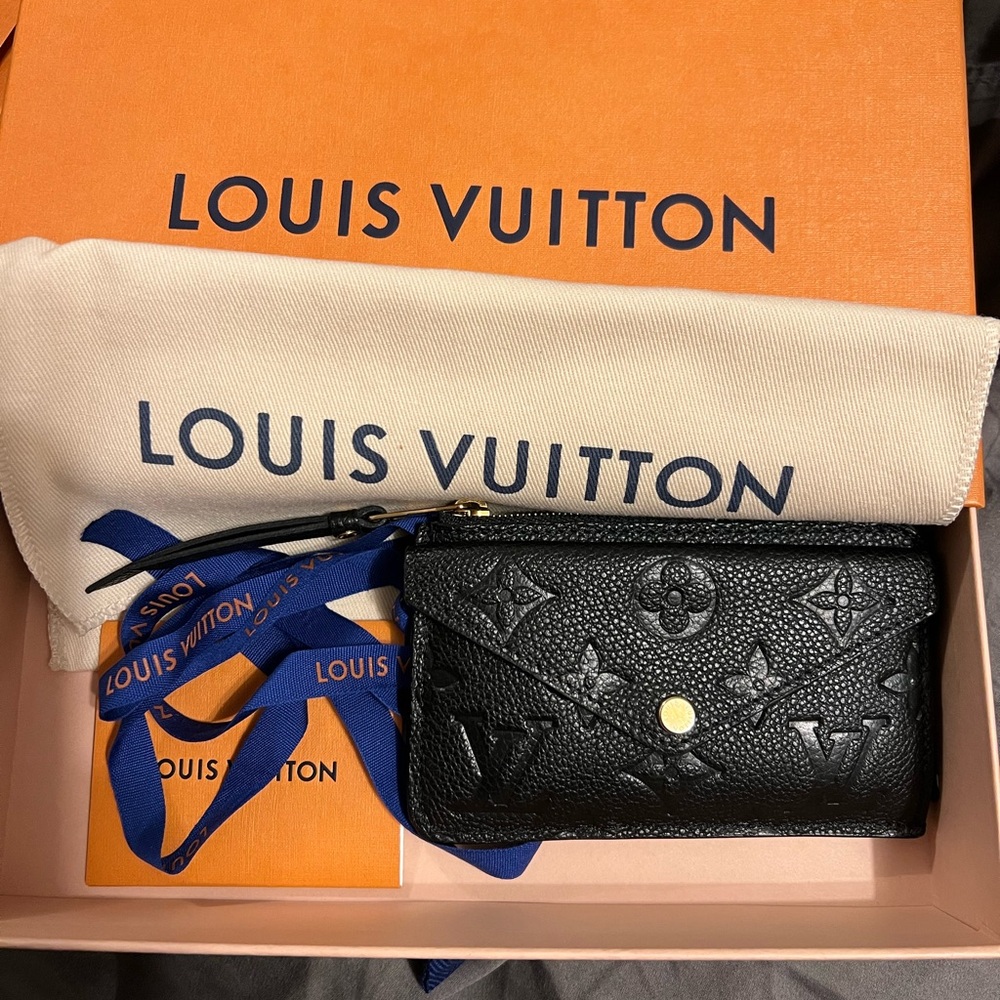 Louis Vuitton Card Holder Recto Verso in Empreinte Leather